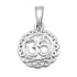 Zarkan 925 Silver OM Pendant With Chain