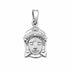 Zarkan 925 Silver Maa Rati God Pendant With Chain