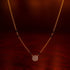 Hallmark Silver Drizzle Drop Gold Plated Mangalsutra