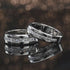 Hallmarked Silver Ring With Classic Diamond for Men