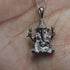 Zarkan 925 Silver Ganpati Bappa Pendant With Chain