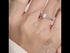 Hallmark Silver Everlasting Oval Cut Ring