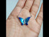 Sterling Silver Blue Butterfly Necklace For Girls And Women