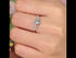 Hallmark Silver Heart’s Desire Aqua Blue Stone Ring