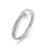 Zarkan love knot Propose 925 Silver Ring