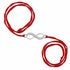 Zarkan Infinity Love Precious Silver Rakhi With Roli Chawal