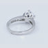 Zarkan Silver Elegant Solitaire Ring