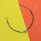 Zarkan Checkered Linear Silver Bracelet