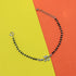 Zarkan Checkered Linear Silver Bracelet
