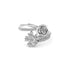 Zarkan Ravishing Rose Silver Ring