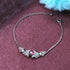 Zarkan Red Bits of Bloom Silver Bracelet
