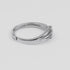 Zarkan Triple Love Heart Silver Zircon Ring