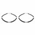 Zarkan 925 Silver Nazaria Anklet With High Quality Marcasite Stones & White Beads