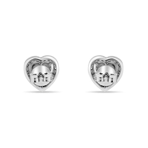 Zarkan 925 Silver Heart Jewelry Set With Link Chain