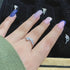 Zarkan Micro Solitaire Sterling Silver Ring
