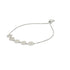 Zarkan Zicon Silver Plated Bracelet