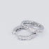 Zarkan Twinkling Hoop Silver Earrings