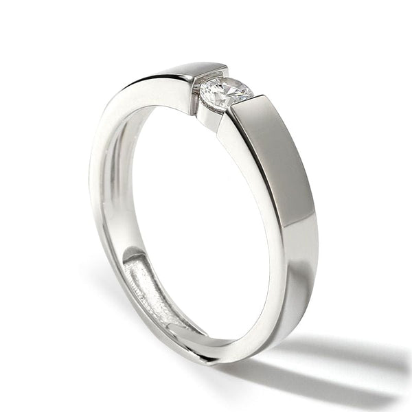 Zarkan America Diamond 925 Silver Band