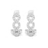 Zarkan Donut Lover Silver Studs
