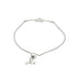 Zarkan Infinity Heart Silver Bracelet