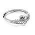 Zarkan Water Drop 925 Sterling Silver Ring