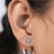 Zarkan Silver Star Studs