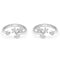 Zarkan Nature's Rhymes Silver Toe Rings