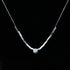 Zarkan 3D Box charm chain Silver Necklace