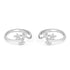 Zarkan Nature's Rhymes Silver Toe Rings