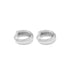 Zarkan Triple Line Solid Pure Silver Earrings