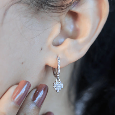 Zarkan Pure Silver All Attraction On You Earing