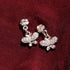 Zarkan Honey Bees Silver Drop Stud
