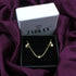 Zarkan Golden Star Sterling Silver Pendant Set