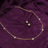 Zarkan Golden Star Sterling Silver Pendant Set