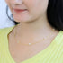 Zarkan Golden Star Sterling Silver Pendant Set
