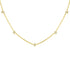 Zarkan Golden Star Sterling Silver Pendant Set