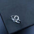 Zarkan Minimal 925 Silver Loop Ring