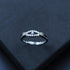 Zarkan Floral Eye Cure Silver Ring