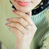 Zarkan Minimal Heart Love Sterling Silver Ring