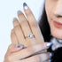 Zarkan Love Heart Silver Solitaire Ring