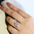 Zarkan Ravishing Rose Silver Ring