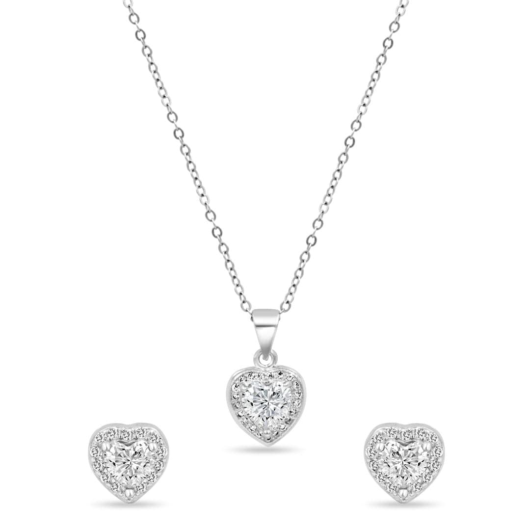 Hallmark Silver Heart's Desire Red Garnet Ring – Zarkan