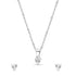 Zarkan The Shattered Heart Silver Jewelry Set