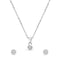 Zarkan The Ravishing Round Silver Jewelry Set