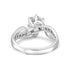 Zarkan Be With Me Silver Solitaire Ring