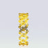 Zarkan Golden Studded Supple Convertible Bracelet & Ring (RING Kada)