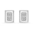 Zarkan The Book Of Beauty Silver Jewelry Set
