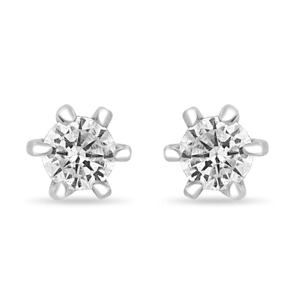 Zarkan Wizard Stone Silver Studs