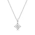 Zarkan Queen Of Diamonds Silver Jewelry Set