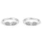 Zarkan The Wonderous Wings Silver Toe Rings